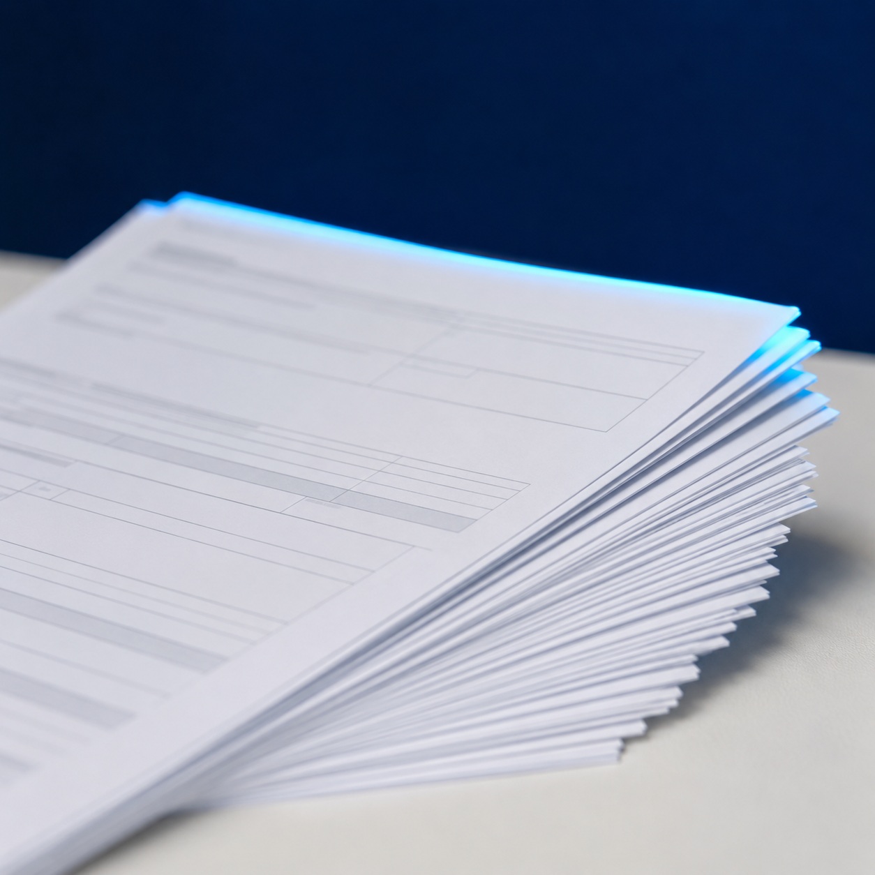 100 gleichartige PDF-Rechnungen pro Monat, ohne Import-Schnittstelle